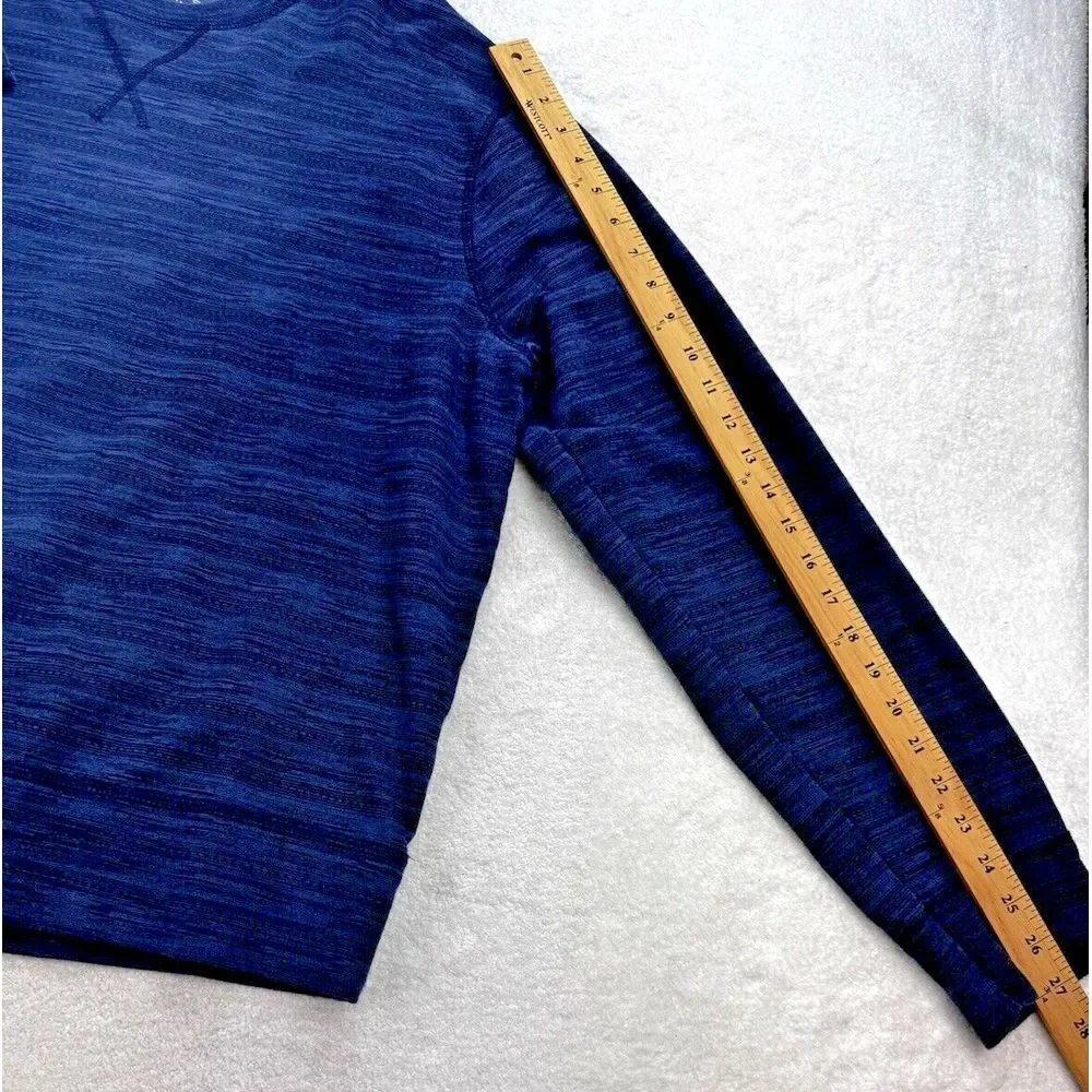 Copper‎ Oak Crew Neck Pullover Shirt Men XL Heather Blue LS